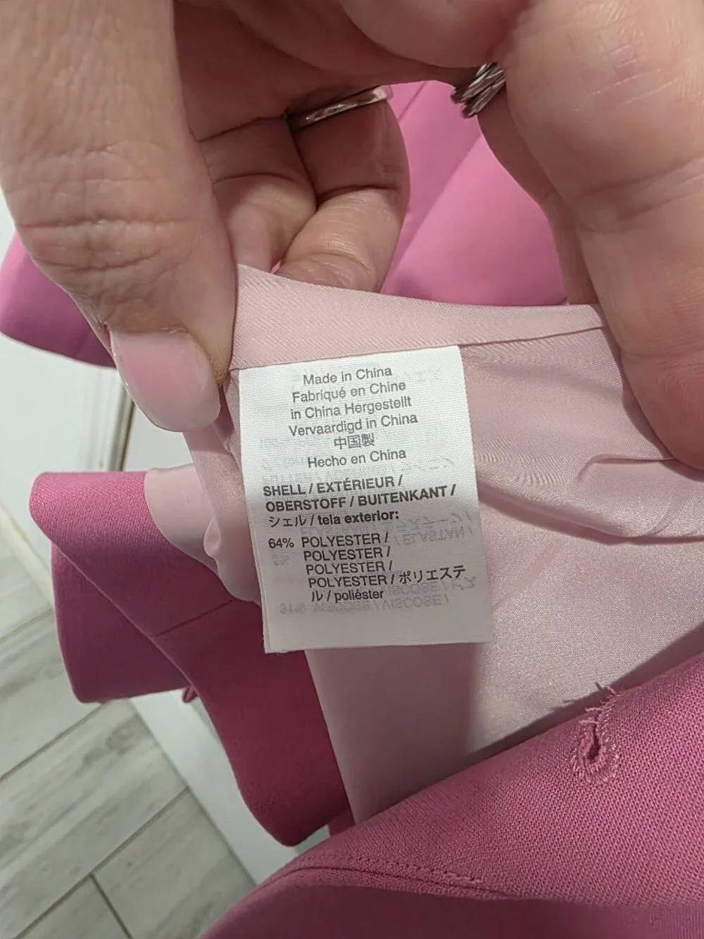 J.Crew Pink‎ Tailored Blazer – Size 8